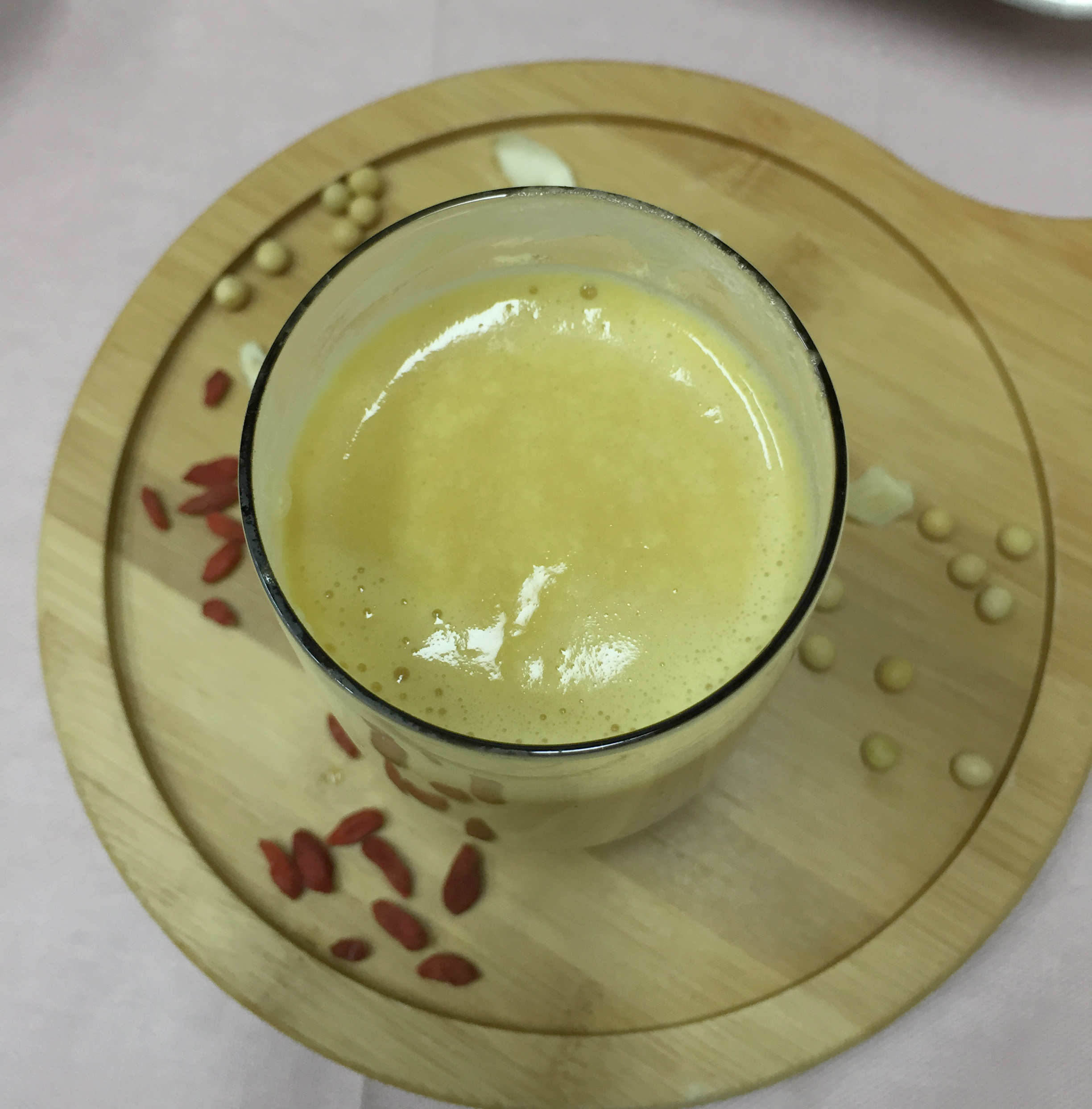 百合枸杞豆浆