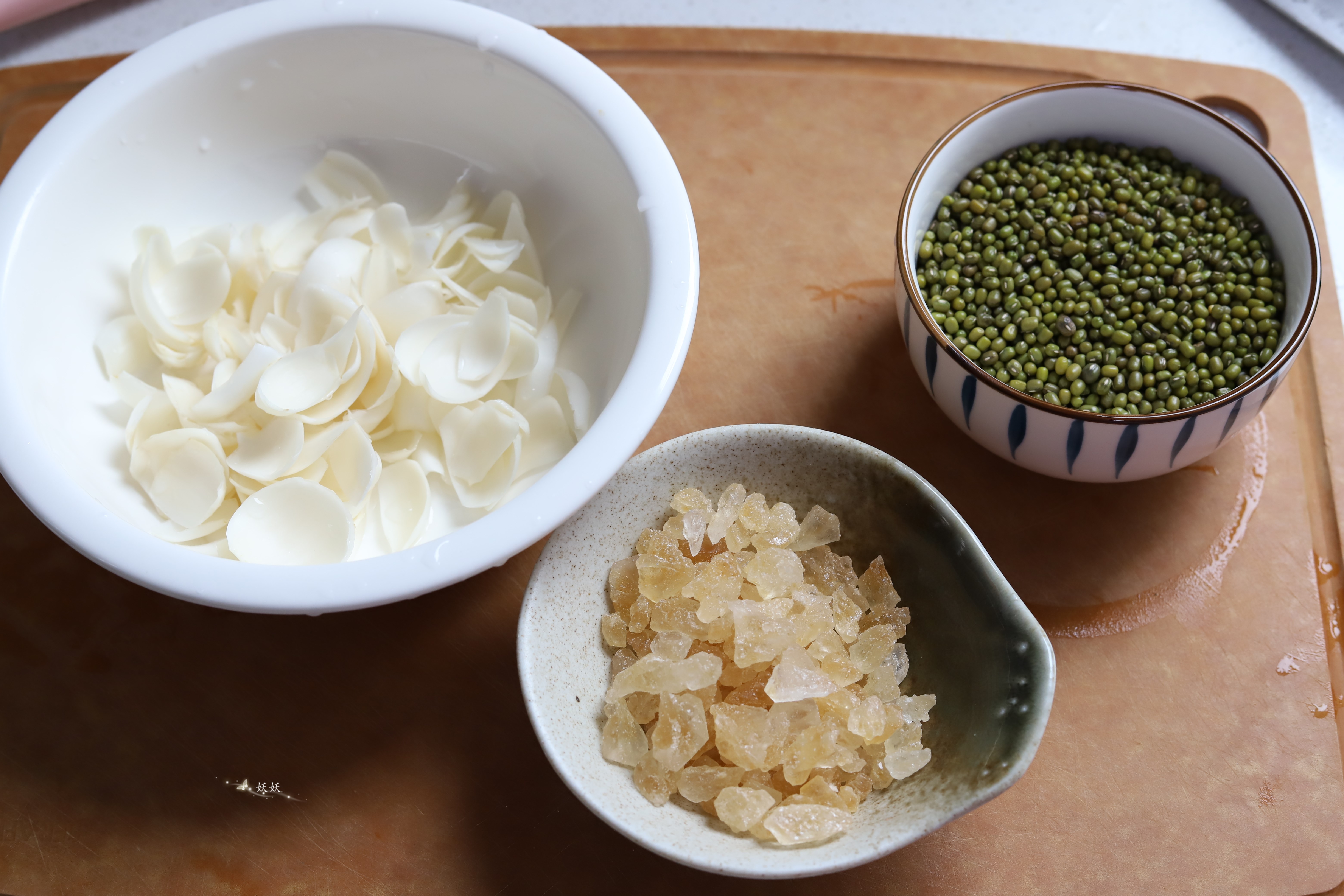 百合绿豆水