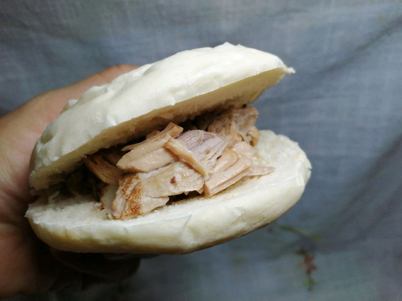 白吉馍（吃肉夹馍喽）