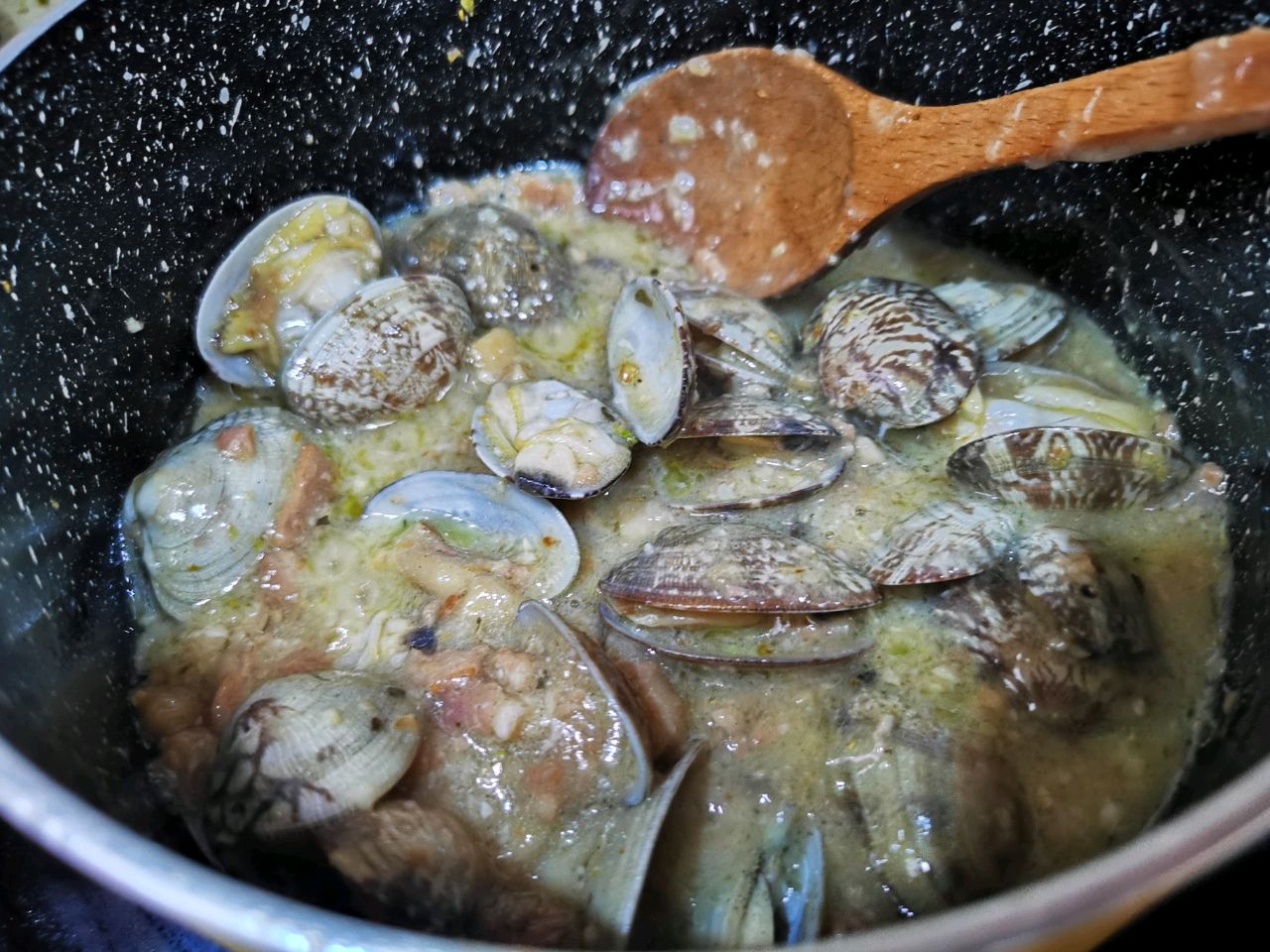 白酱汁#海鲜意面