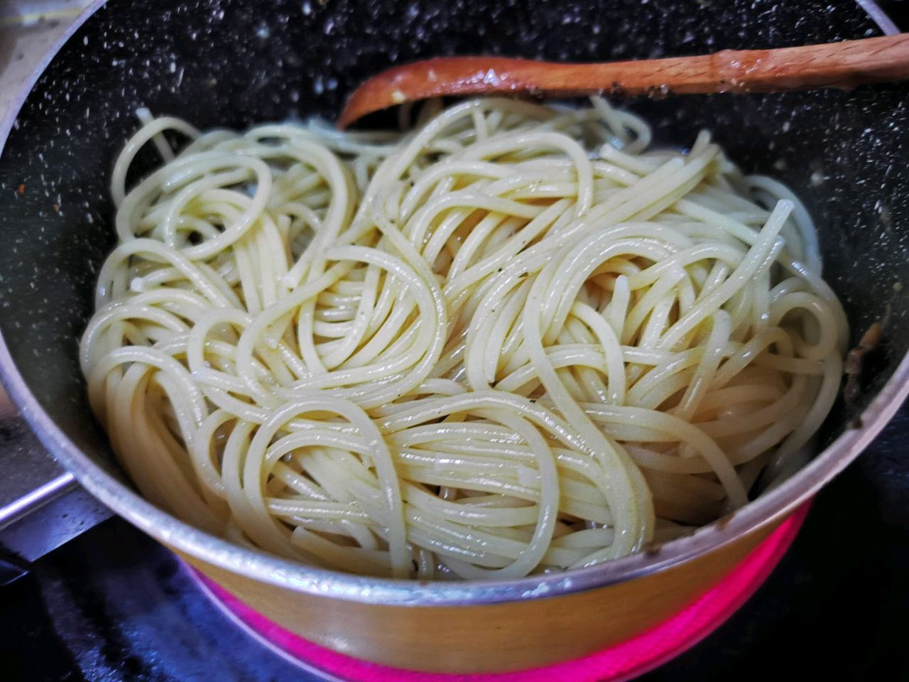 白酱汁#海鲜意面