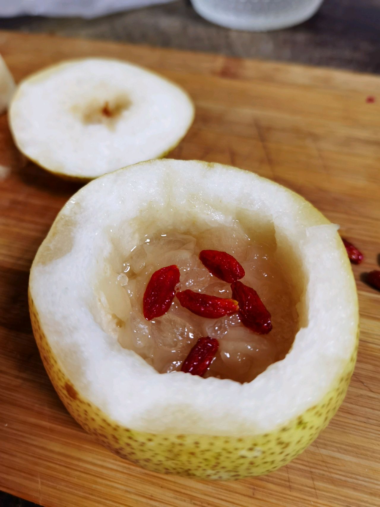 白木耳冰糖雪梨