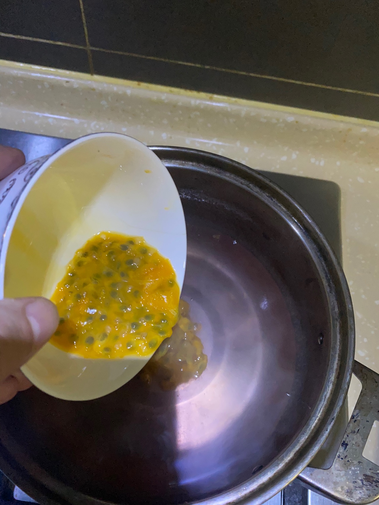 百香果果冻