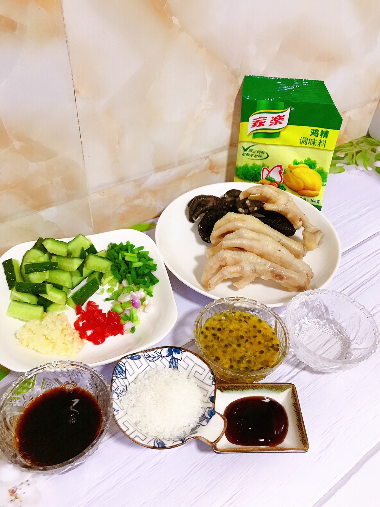百香果鸡脚~清新爽口
