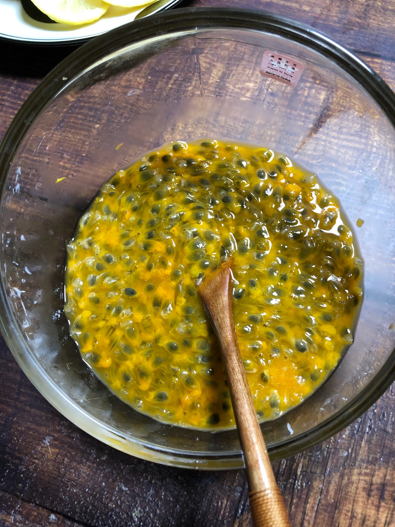 百香果柠檬茶