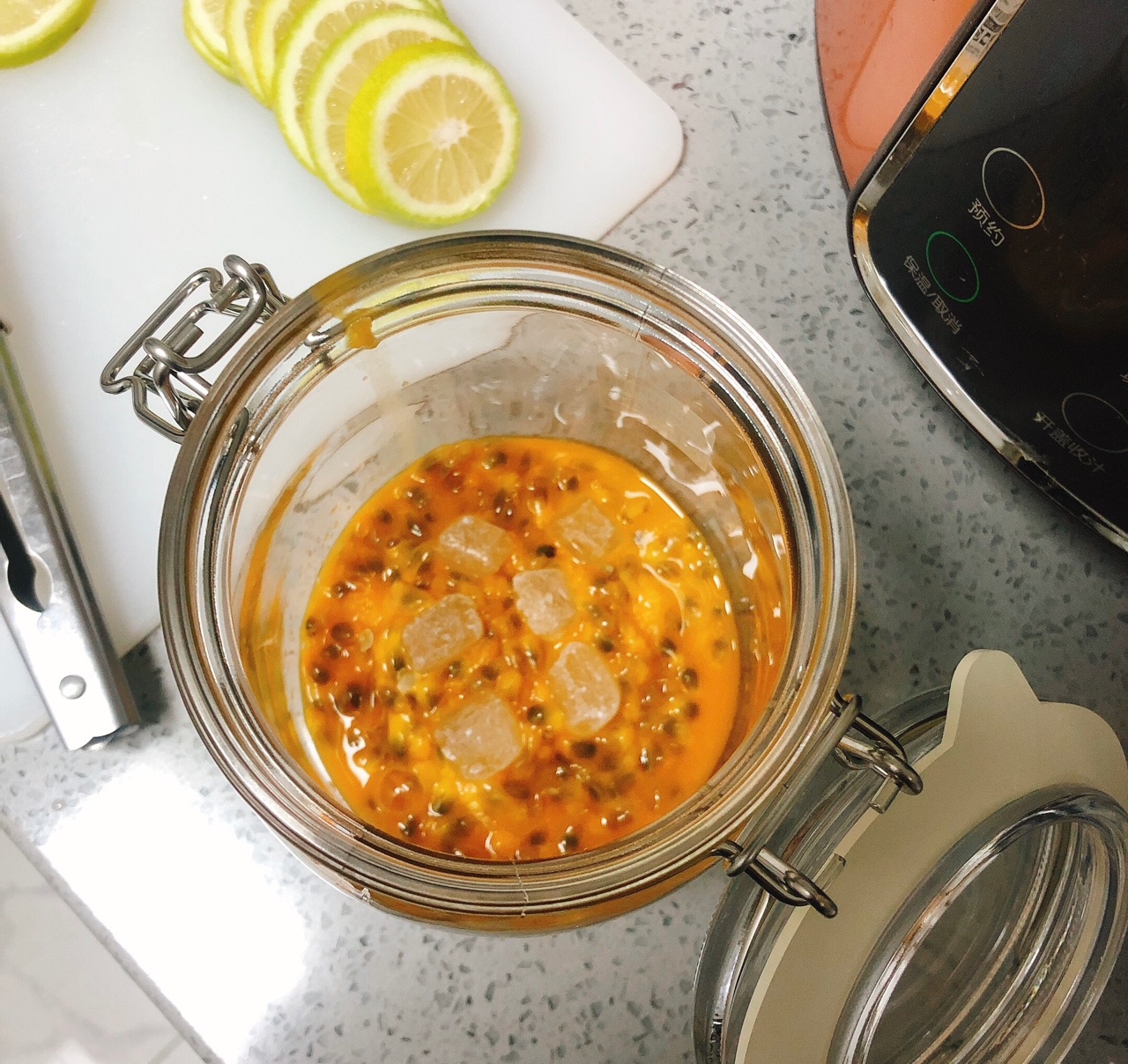 百香果柠檬茶（蜜）