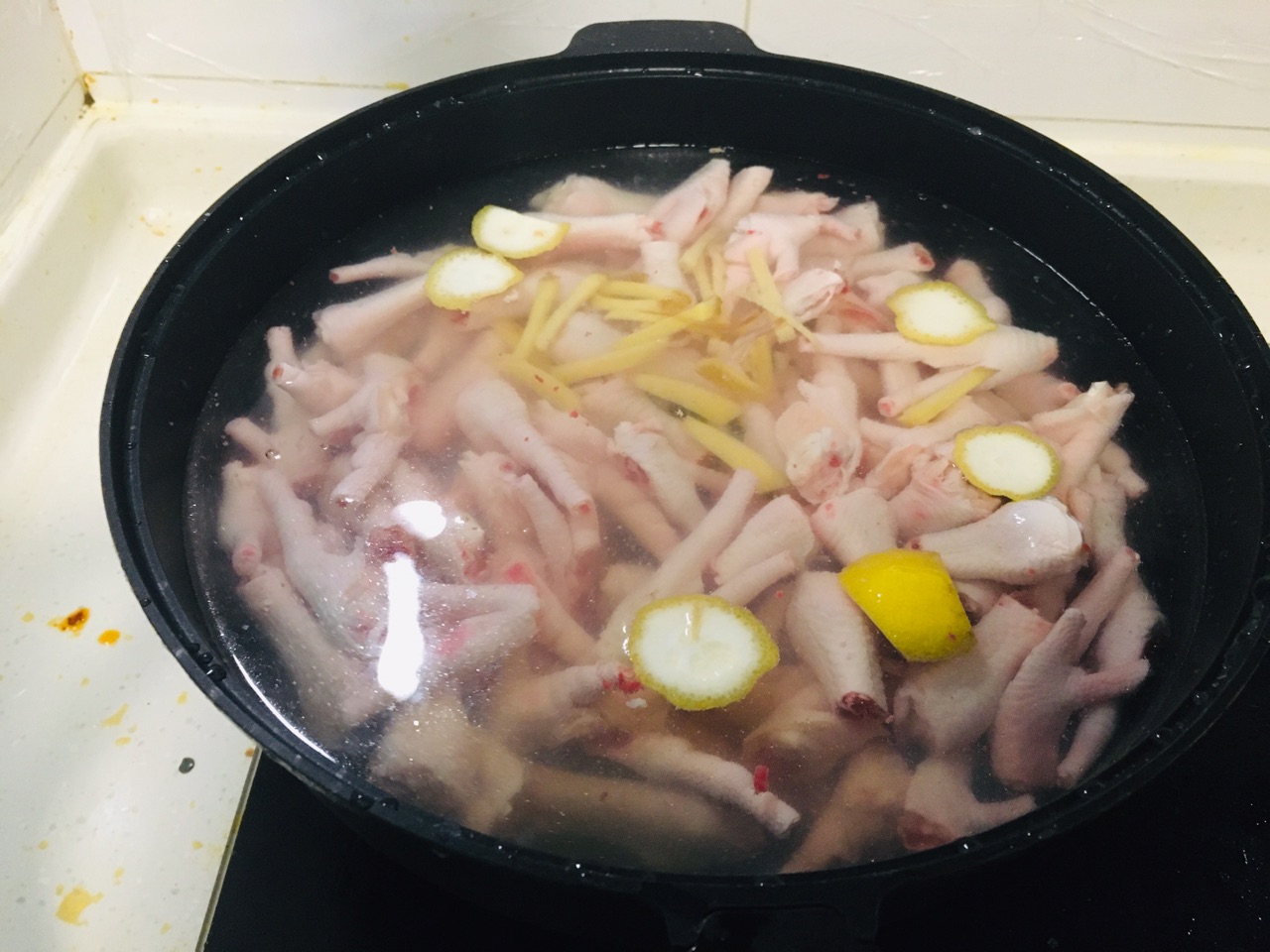 百香果柠檬鸡爪