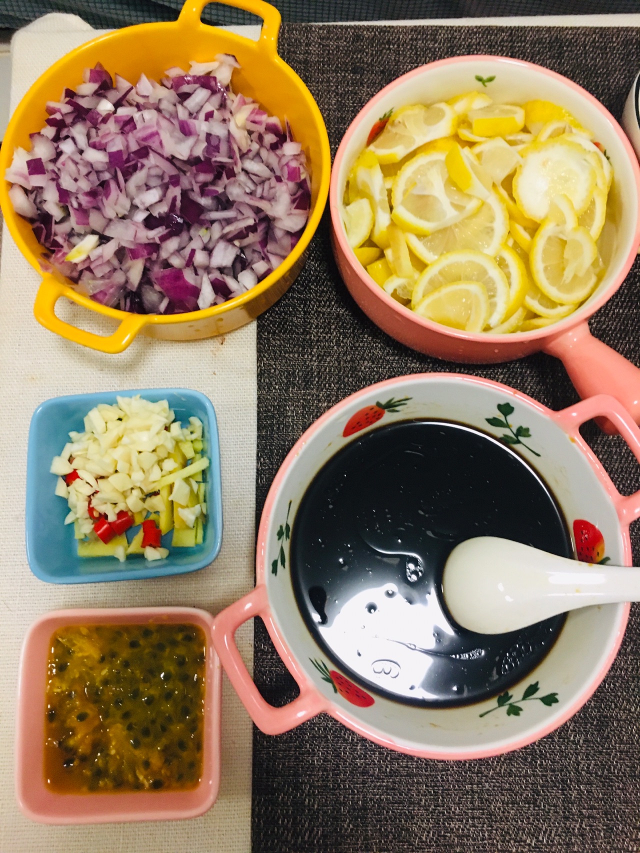 百香果柠檬鸡爪