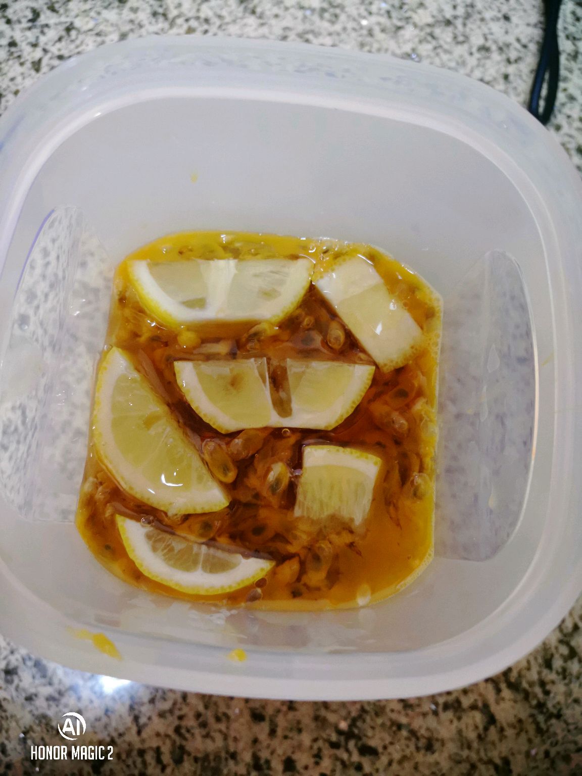 百香果柠檬蜜