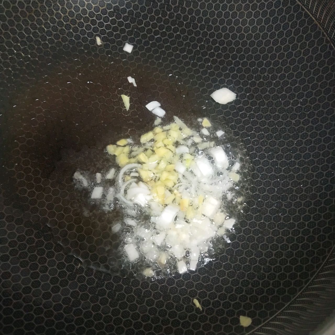 白玉菇炒荷兰豆