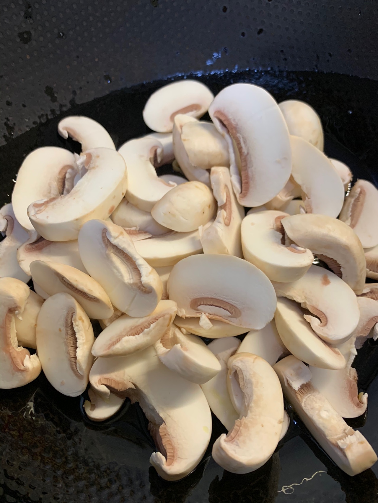 白汁口蘑炖鸡肉