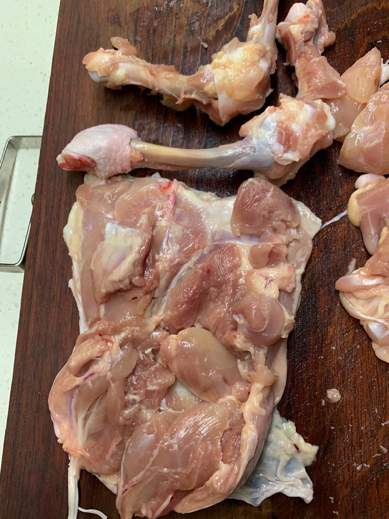 白汁口蘑炖鸡肉