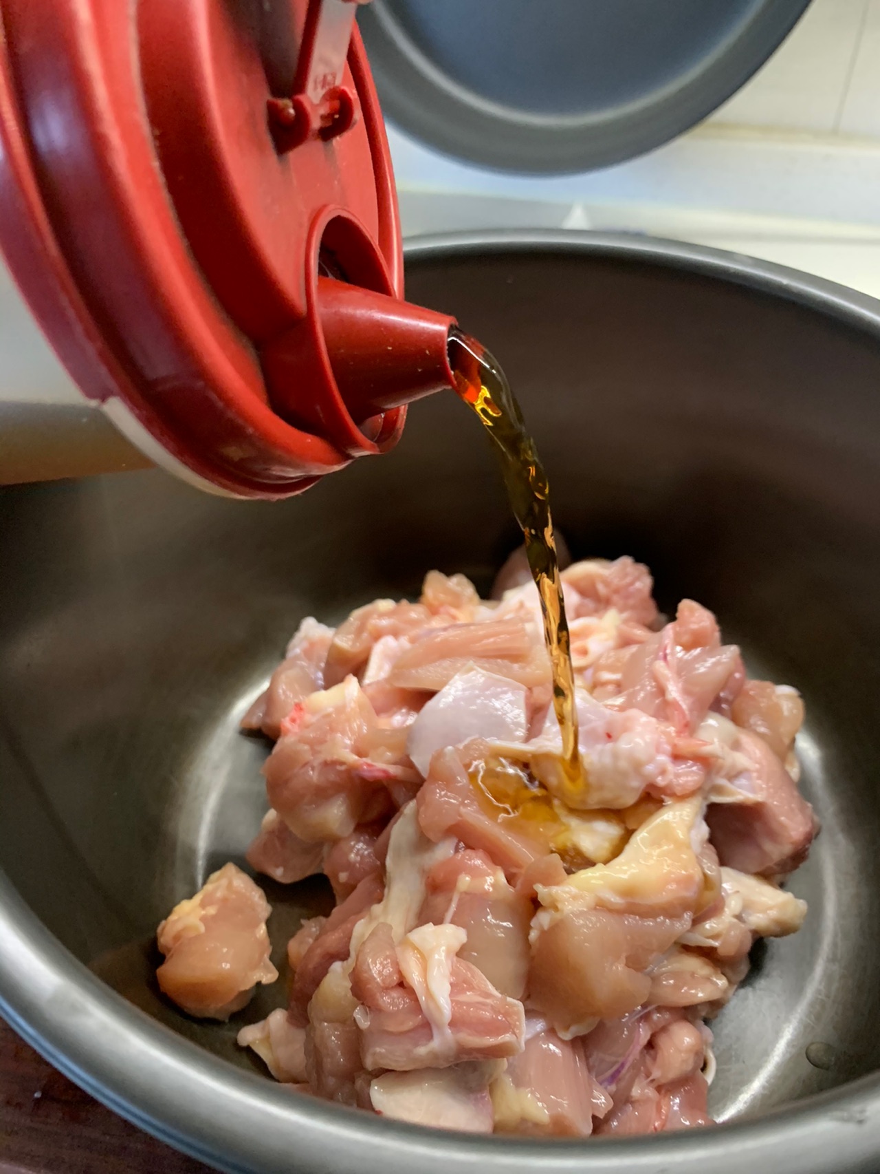 白汁口蘑炖鸡肉