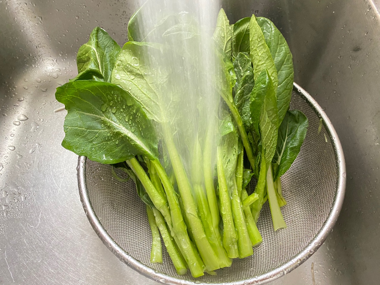 白灼菜心