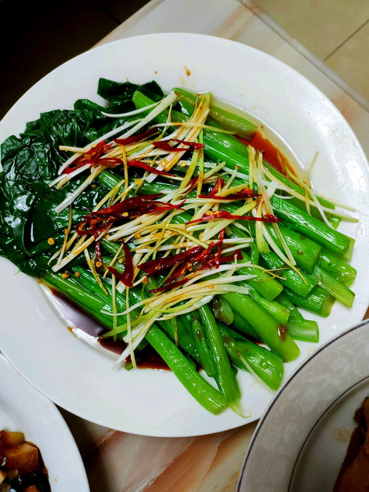 白灼菜心