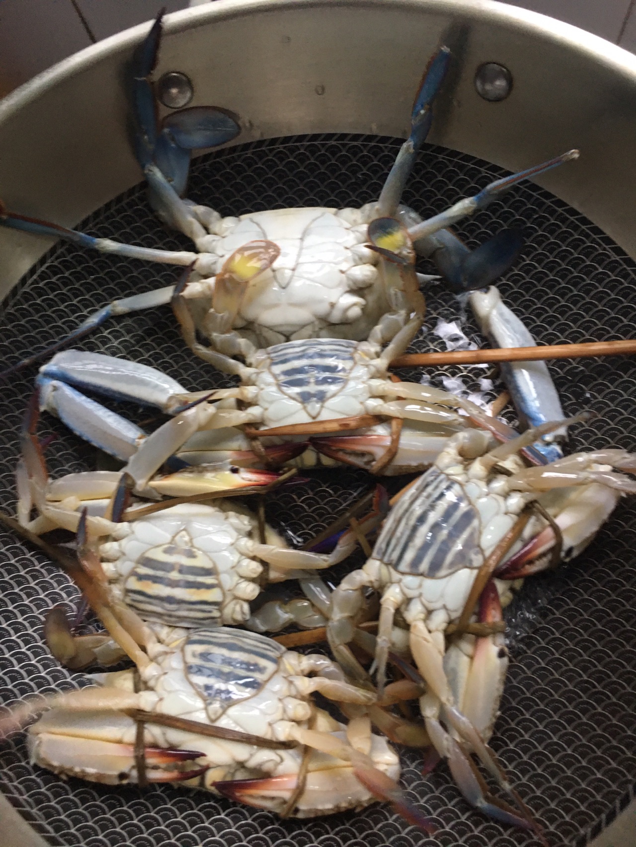 白灼螃蟹