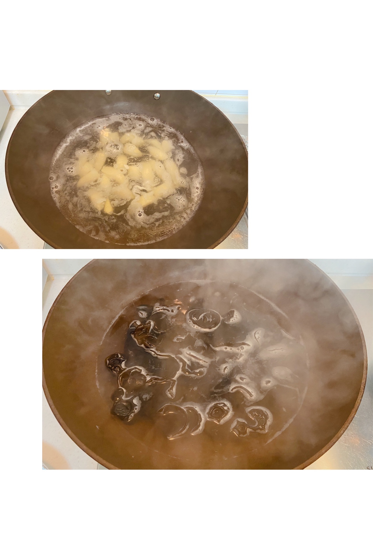 白灼山药木耳