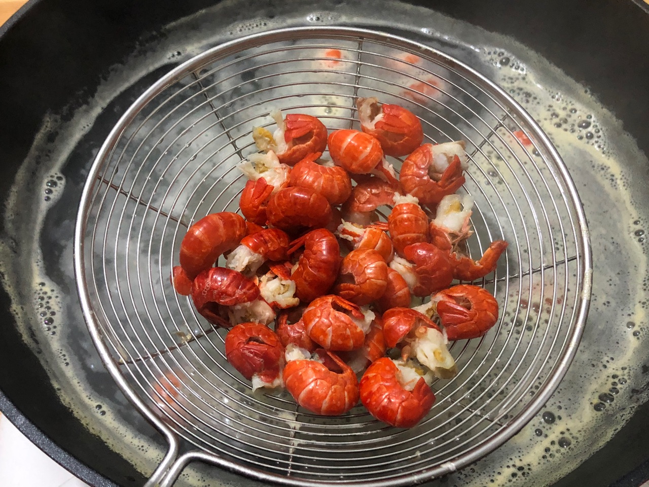 白灼鱿鱼小龙虾
