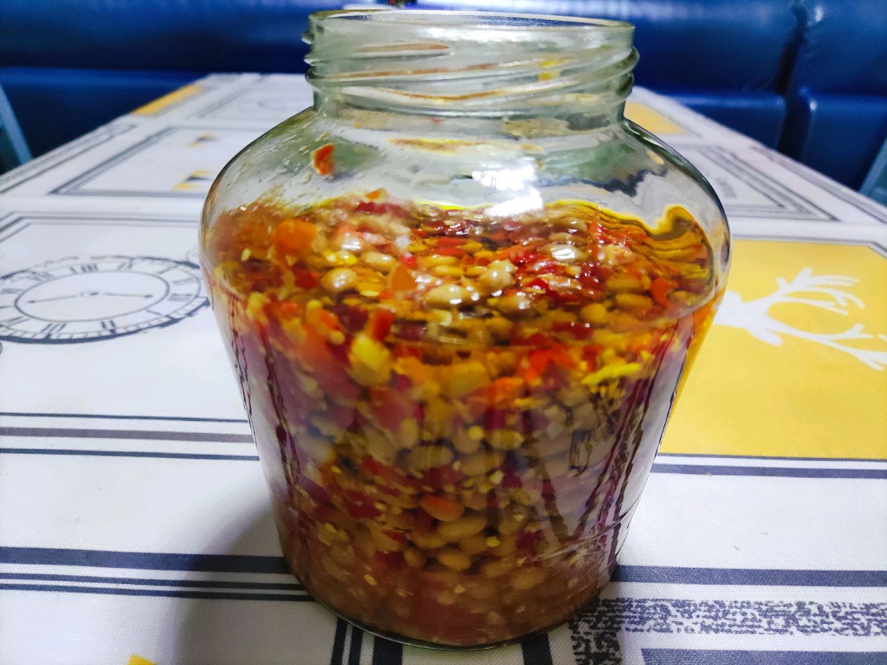 拌饭拌面神器--自制鲜辣黄豆酱