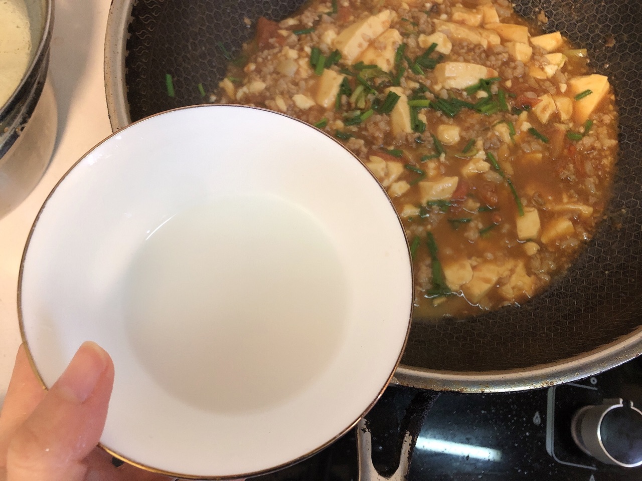 拌饭必备的番茄肉末焖豆腐