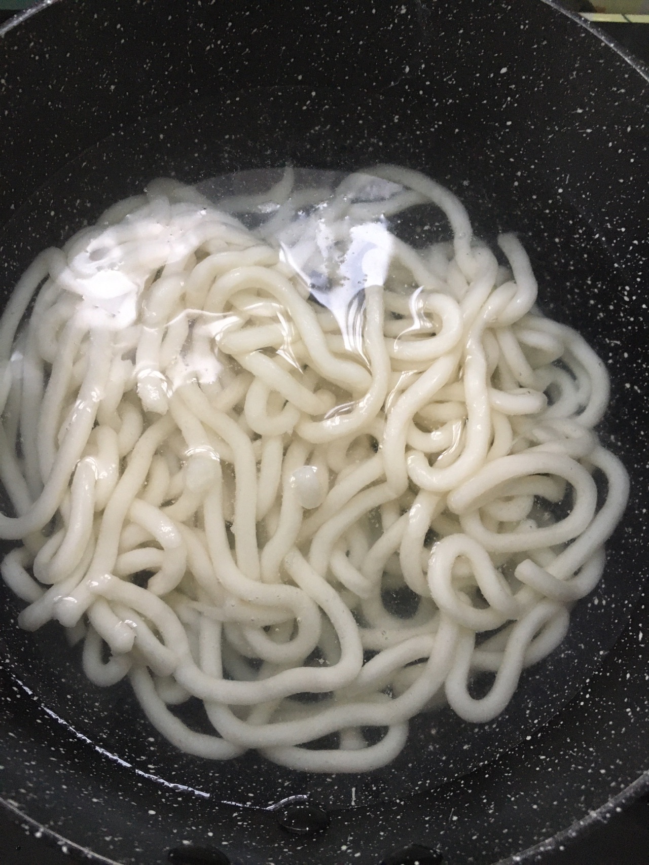 板筋菜心炒乌冬