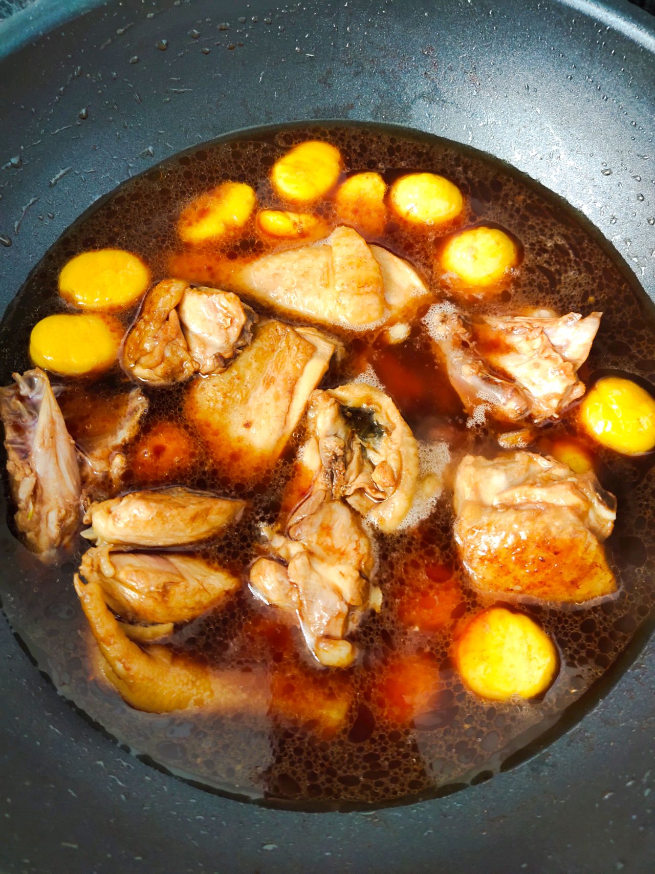 板栗炖鸡