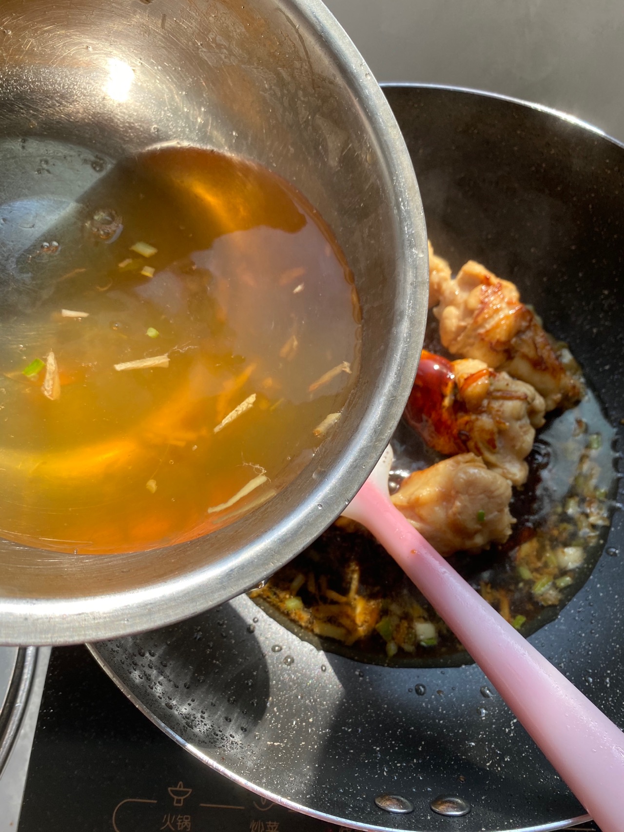 板栗红烧鸡翅根