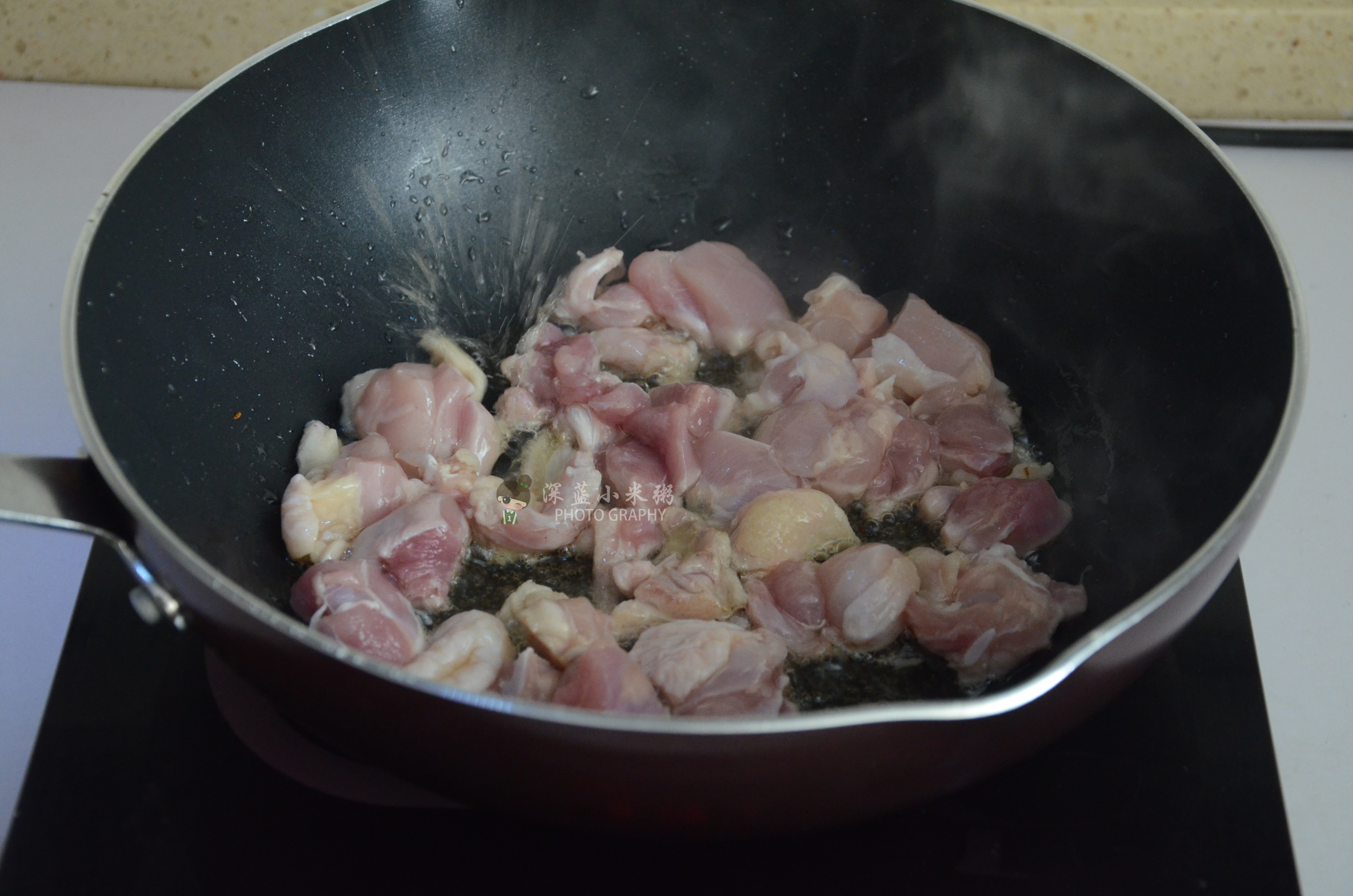 板栗鸡腿饭