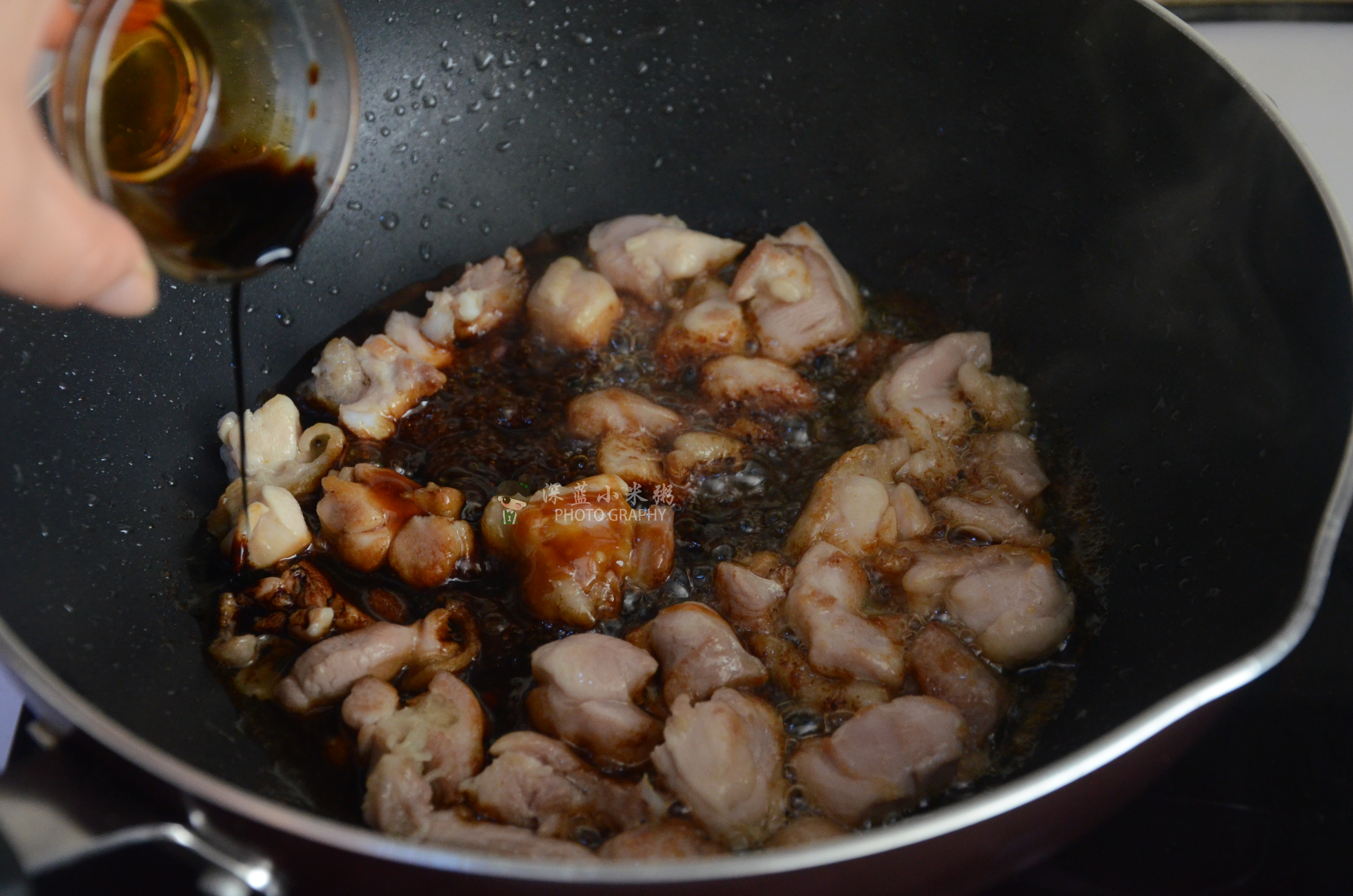 板栗鸡腿饭