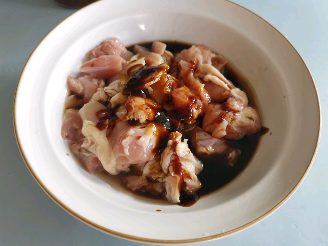 板栗焖鸡饭