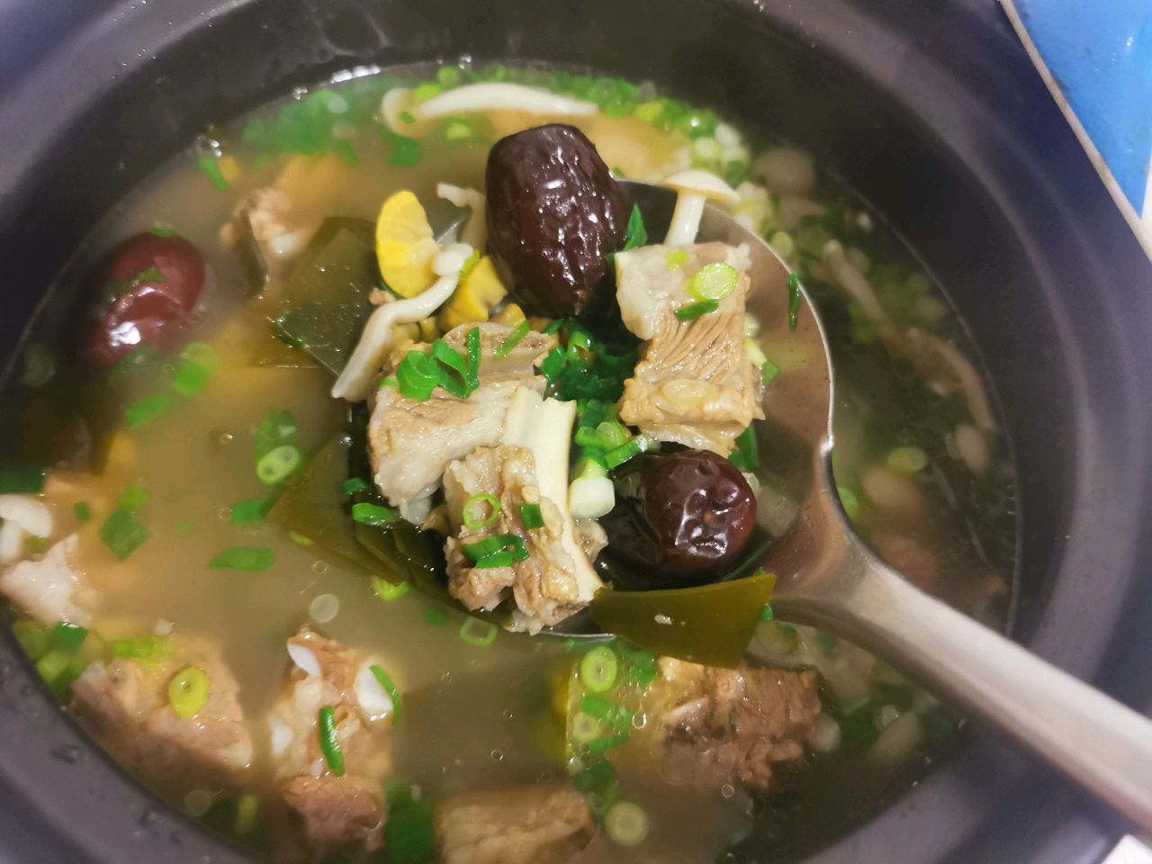 板栗排骨海带汤