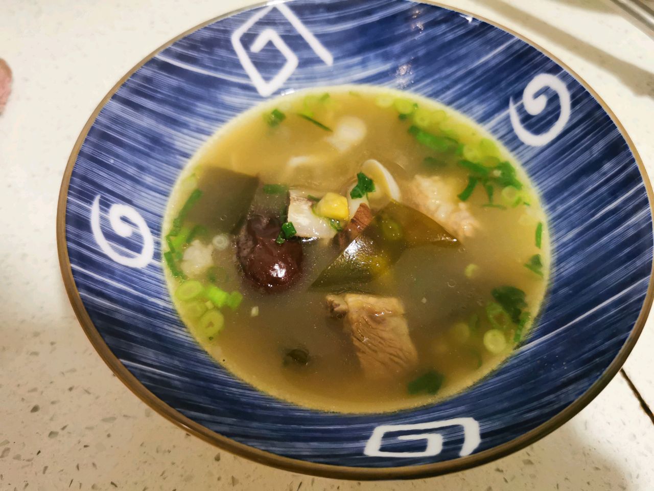 板栗排骨海带汤