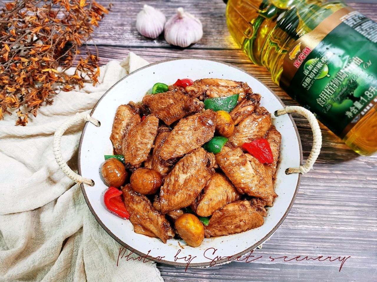 板栗烧鸡翅