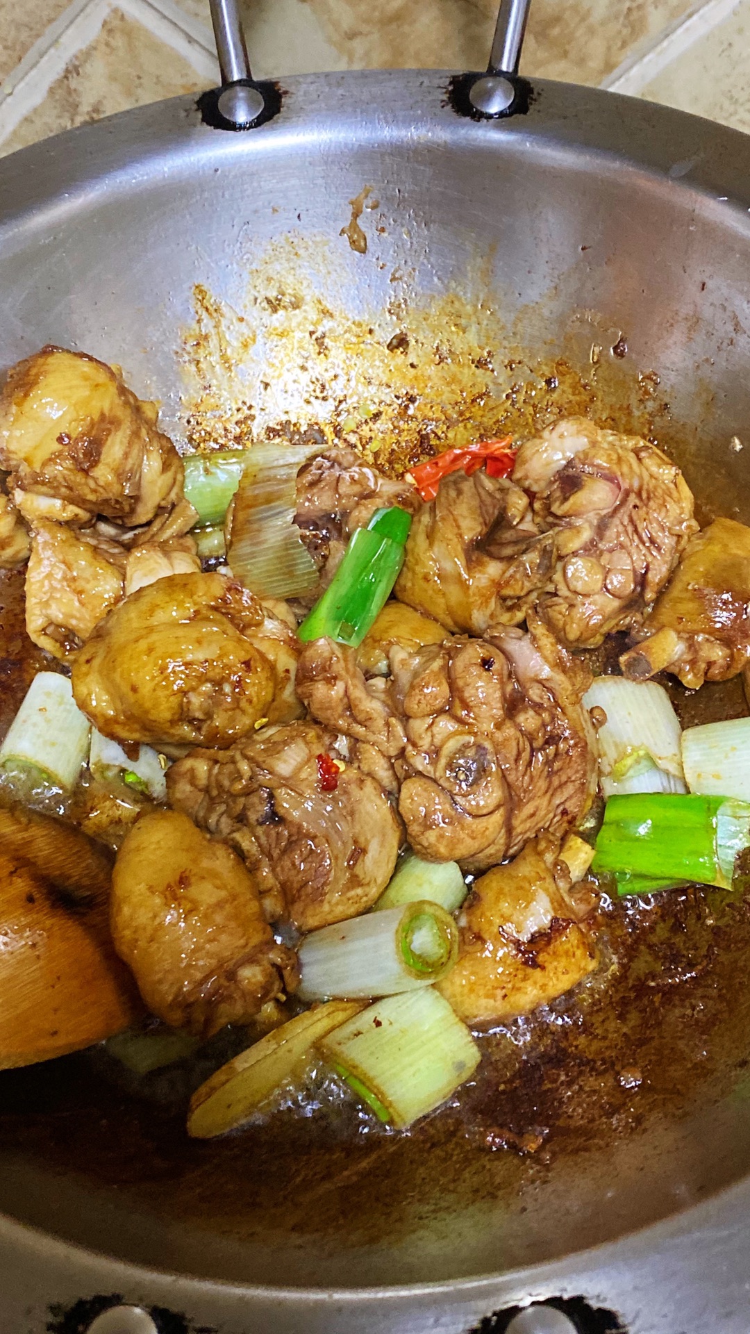 板栗烧鸡公