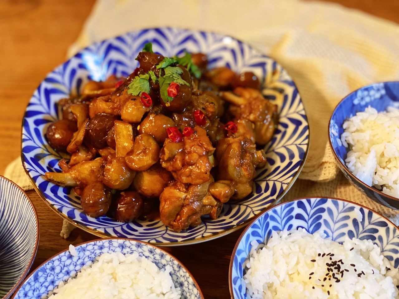 板栗烧鸡公