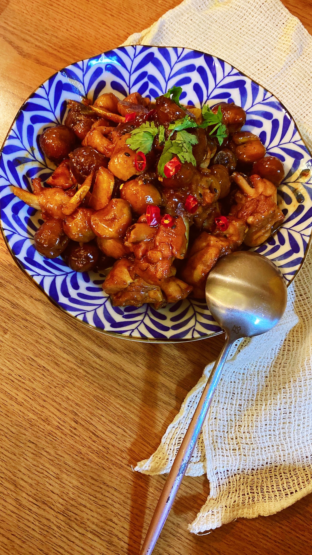 板栗烧鸡公