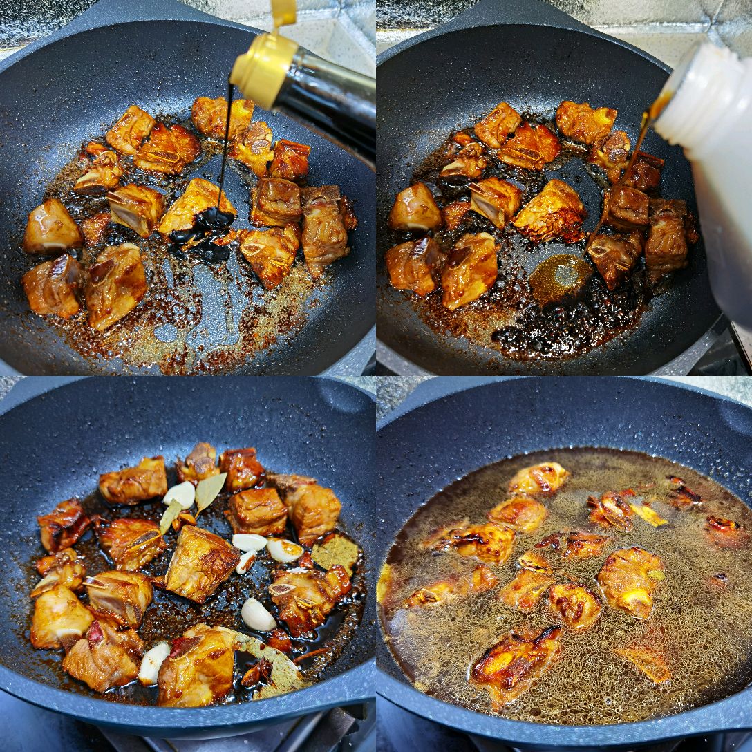 板栗烧排骨