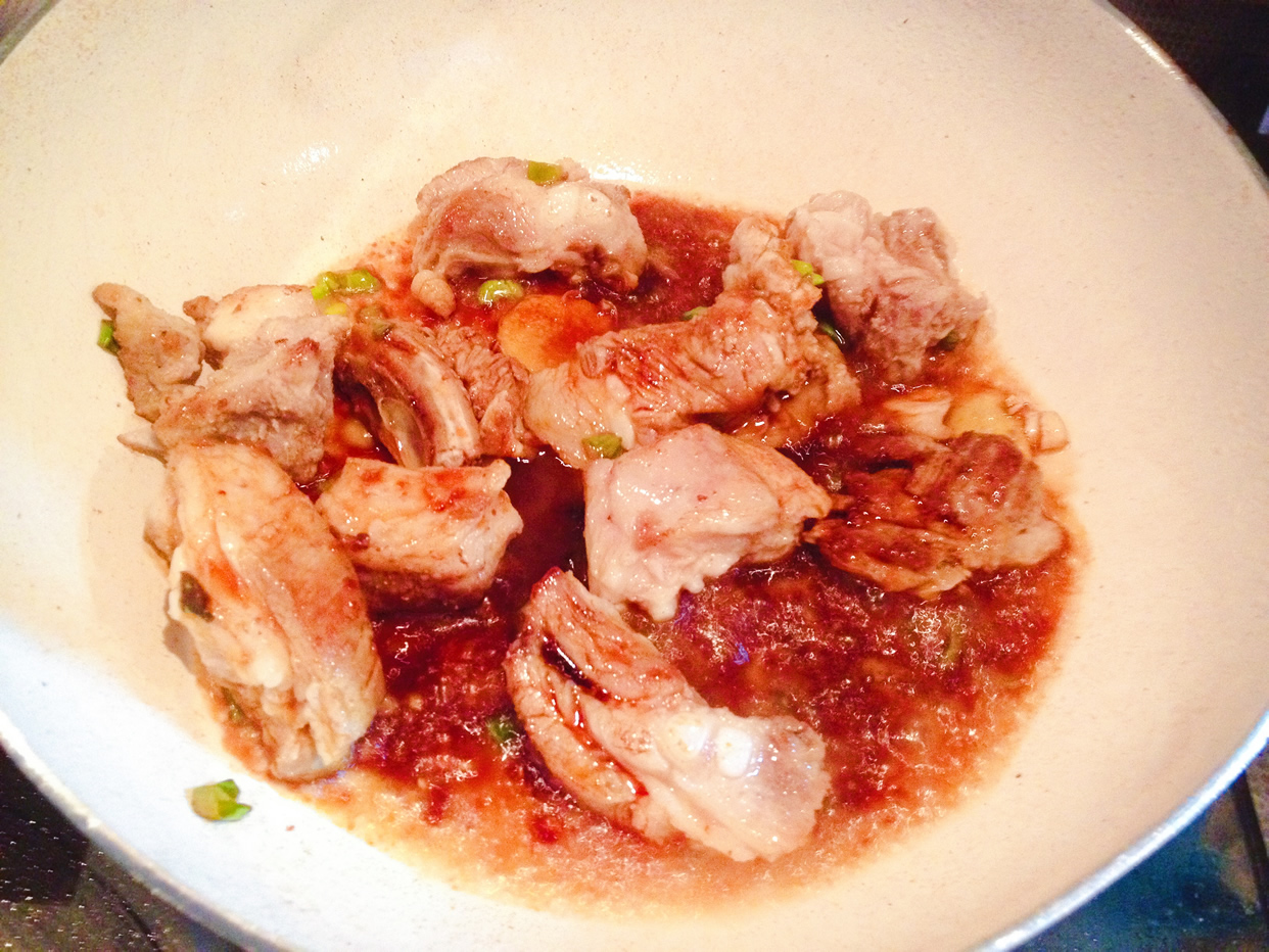 板栗土豆烧排骨