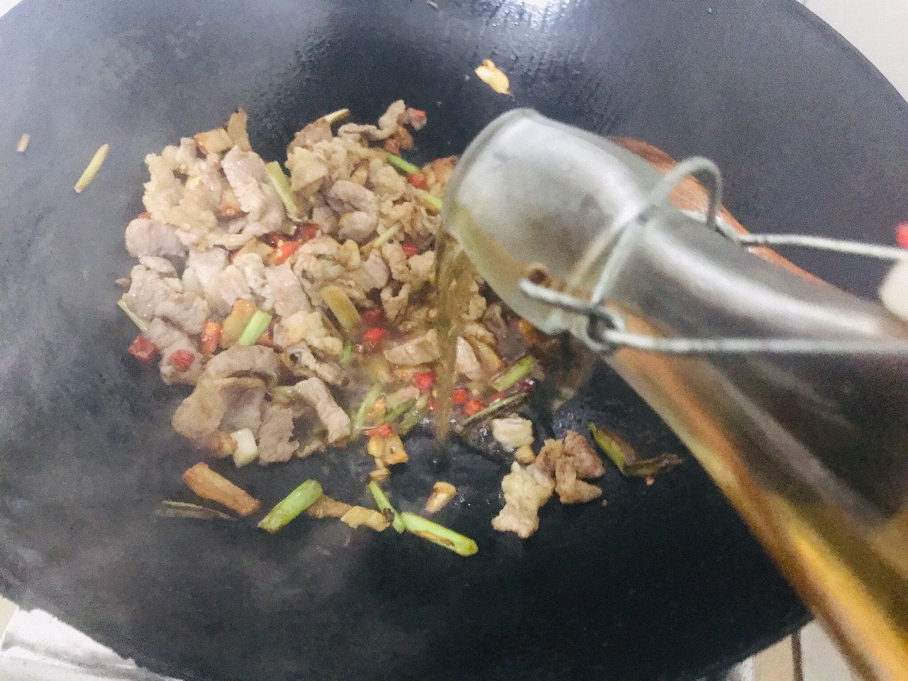 半山腰的杏鲍菇