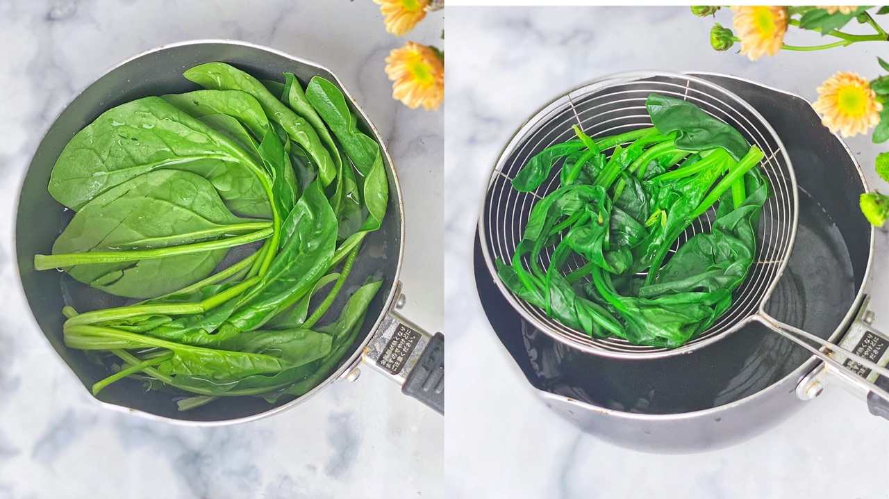 宝宝辅食-菠菜鸡蛋饼