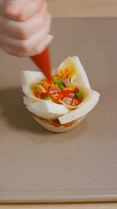 【宝宝辅食】奶酪花朵披萨