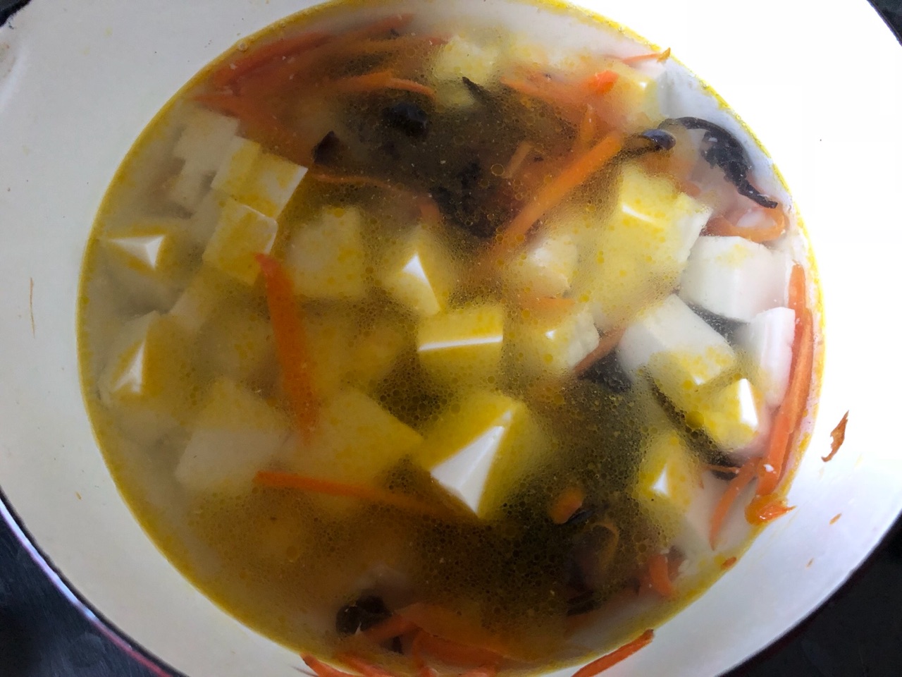宝宝辅食--虾仁豆腐羹