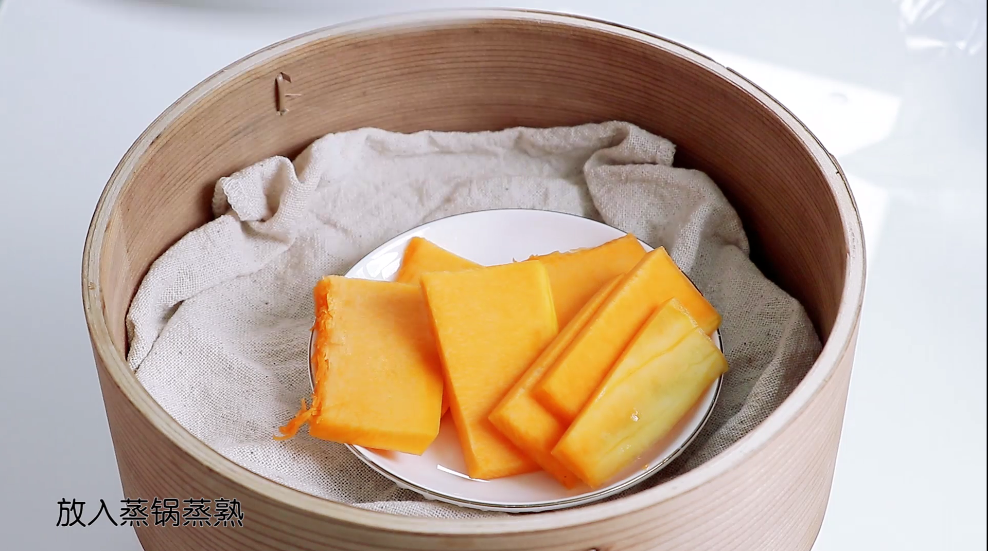 宝宝辅食，芝麻南瓜饼