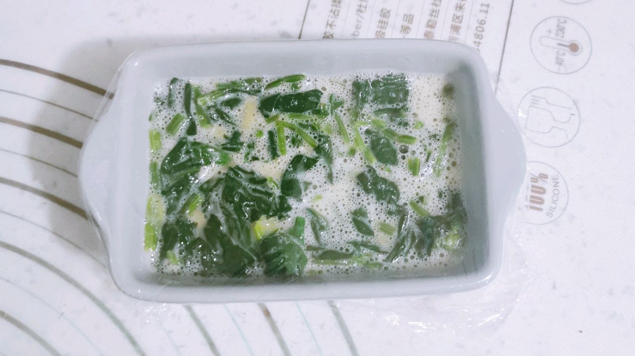 【宝宝营养辅食】菠菜鸡蛋糕