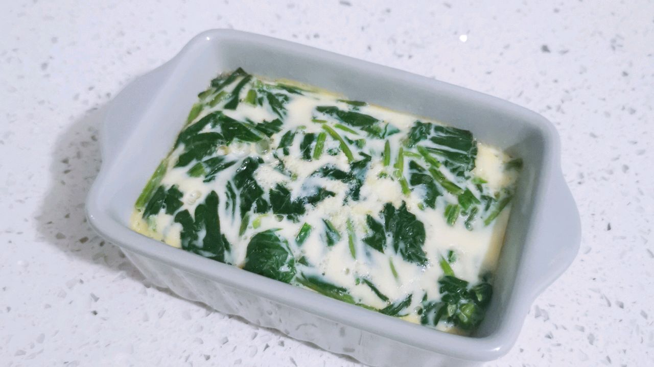 【宝宝营养辅食】菠菜鸡蛋糕