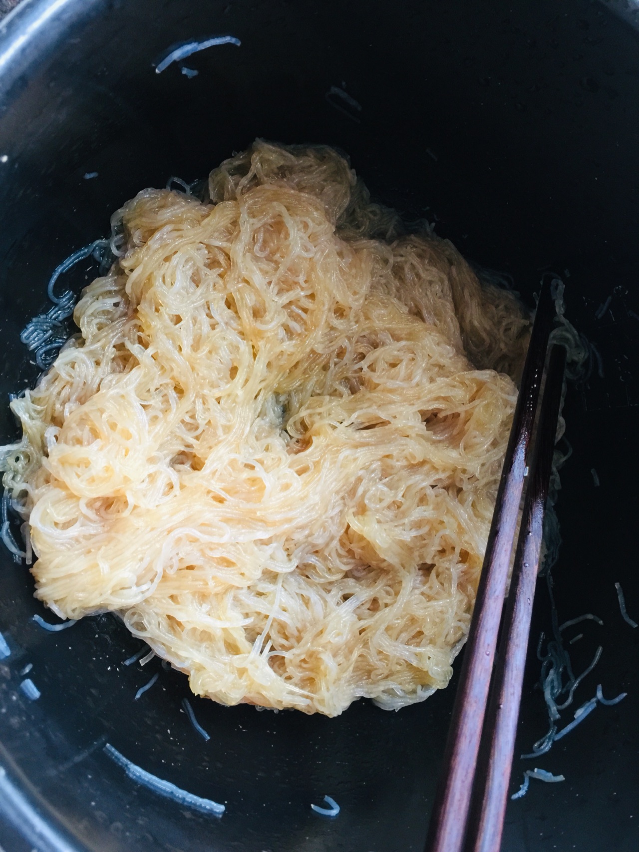 包菜炒粉丝