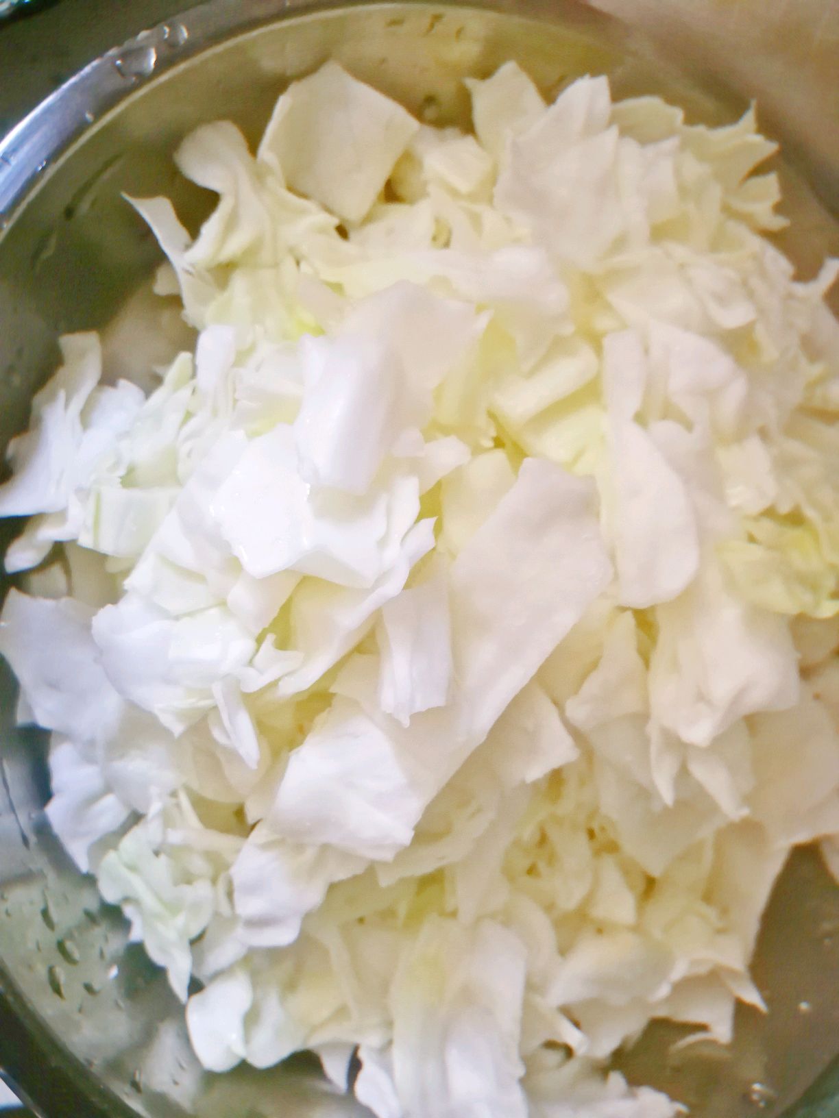 包菜炒粉条