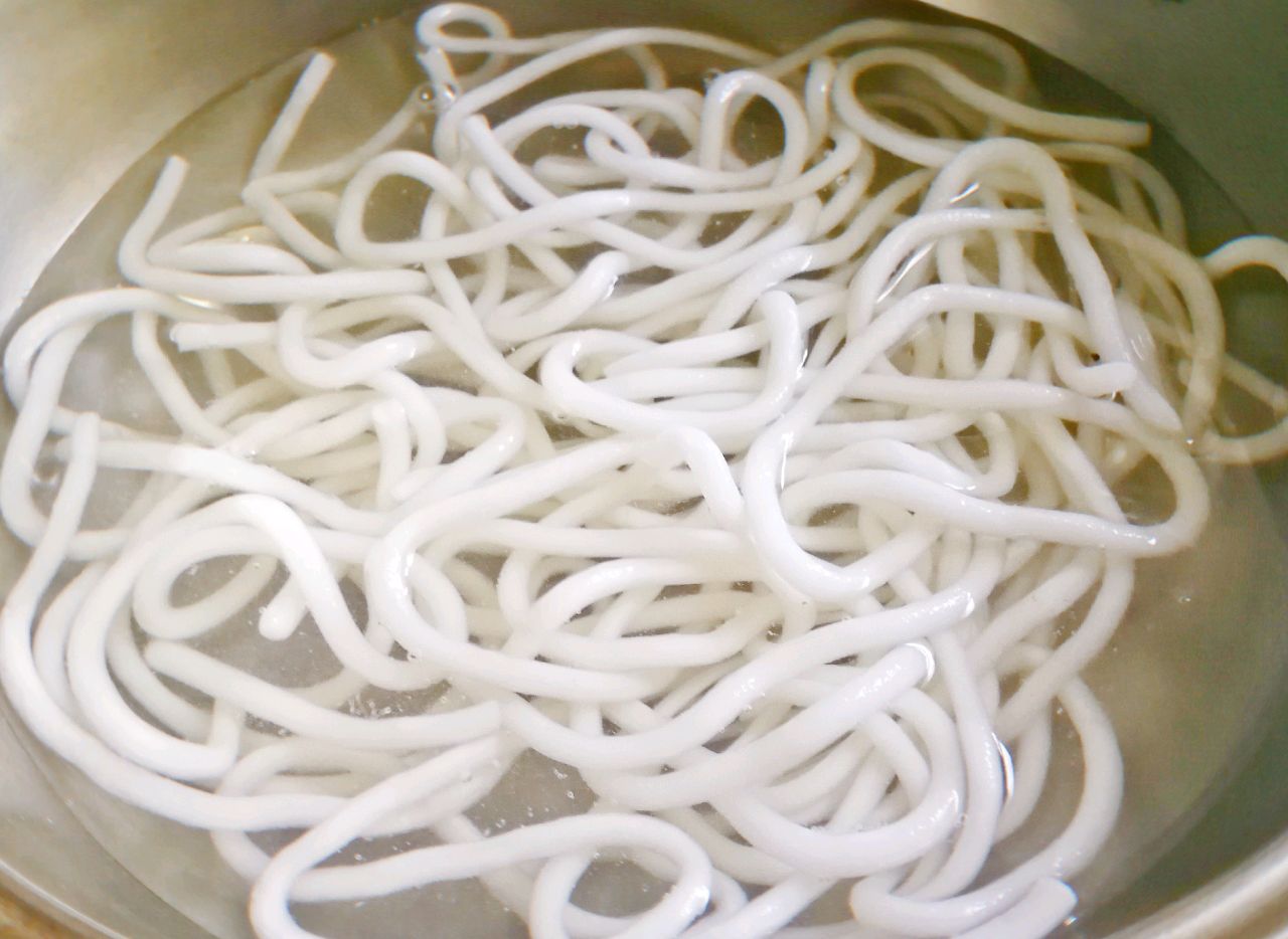 包菜炒粉条