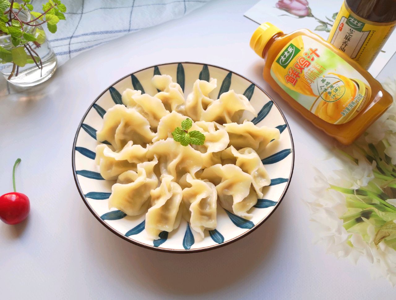 包菜香菇大肉馅饺子