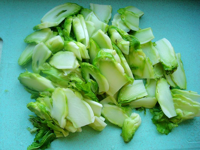 爆炒儿菜